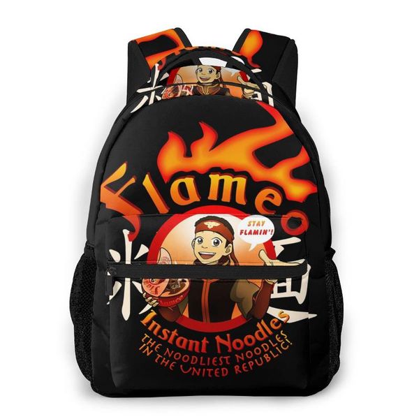 

the last airbender school bags flameo instant noodles beautiful backpack for men women
