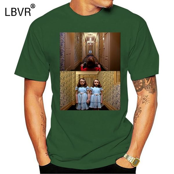 

the shining men's hallway stills t-shirt