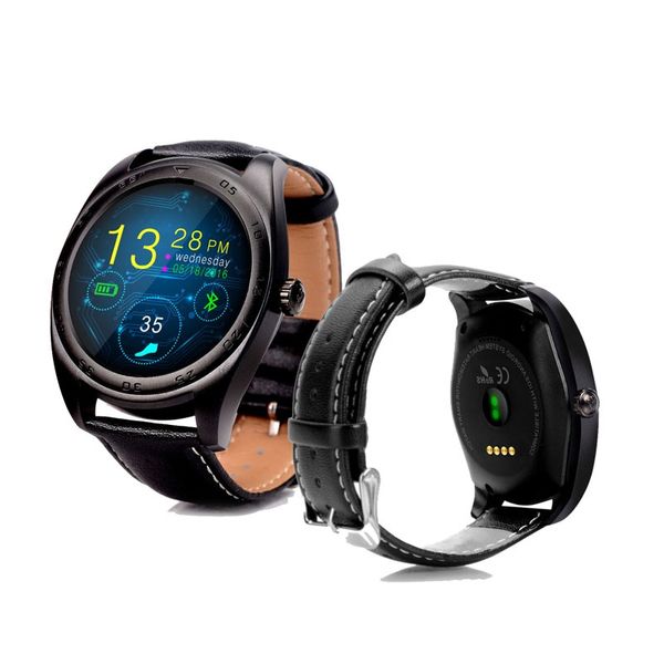 

k89 smart watch round screen smartwatch water resistance for life support bluetooth 4.0 for ios/android phone