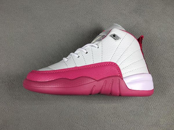 

shoes boys bordeaux 12 baby 12s dark grey wool basketball shoe ovo white flu game unc gym red gamma french blue sneaker, Black