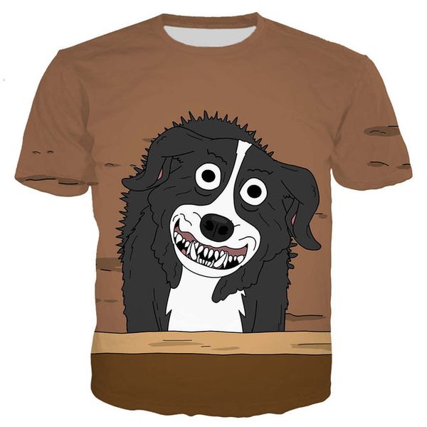 

new cool mr pickles 3d print shirts humor kawaii comics men clothing