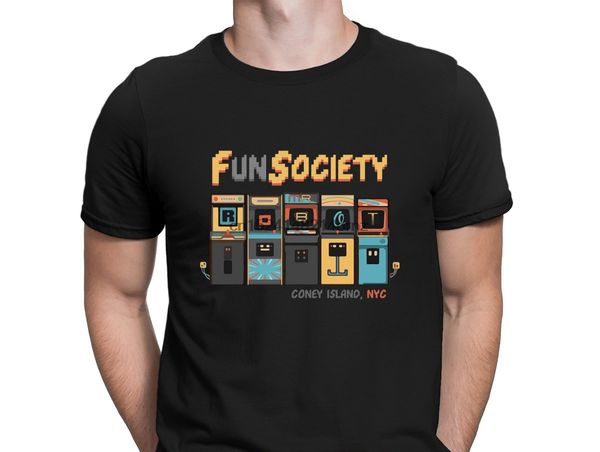 

fsociety fun society mr robot t shirt cute summer style websites funny casual tee shirt custom shirt clothing male create