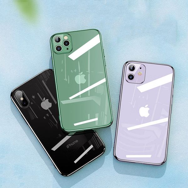 

soft tpu case for iphone 12 11 pro max case full protector cover cases i phone xs max xr 6p 7 8plus se2020