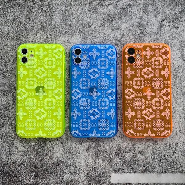 

fluorescent silk phone case xs soft silicone apple 78plus cool xr popular brand se set for iphone11promax