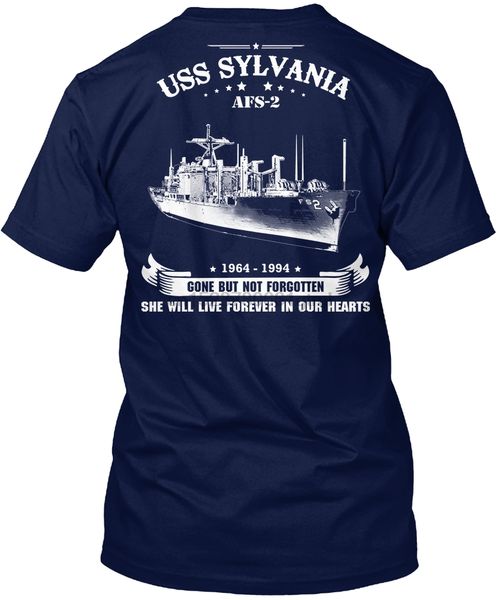 

men t shirt uss sylvania (afs-2) memories women t-shirt