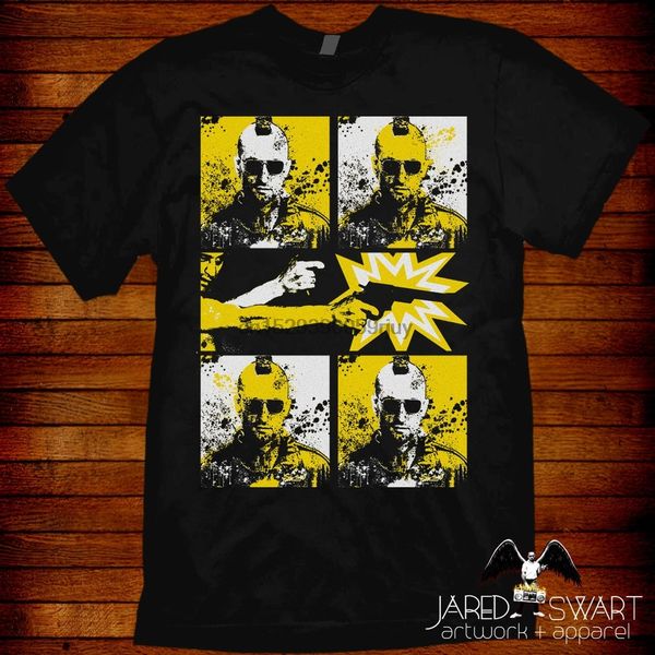

taxi driver pop art t shirt 70s movie parody . sizes s m l xl 2xl 3xl 4xl 5xl also in ladies fit s 2xl