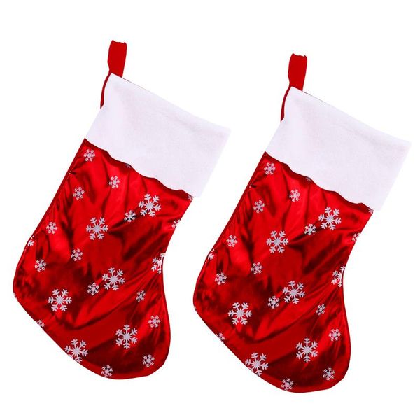 

2pcs lovely christmas gift stocking adorable christmas stockings decor set