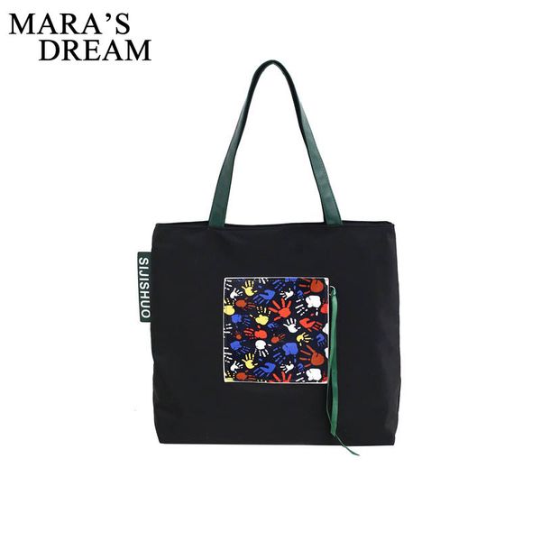 

мечта 2020 новый solid color four seasons холщовый мешок сумка нейлон сумки мары пригородный портативный большой вместимости