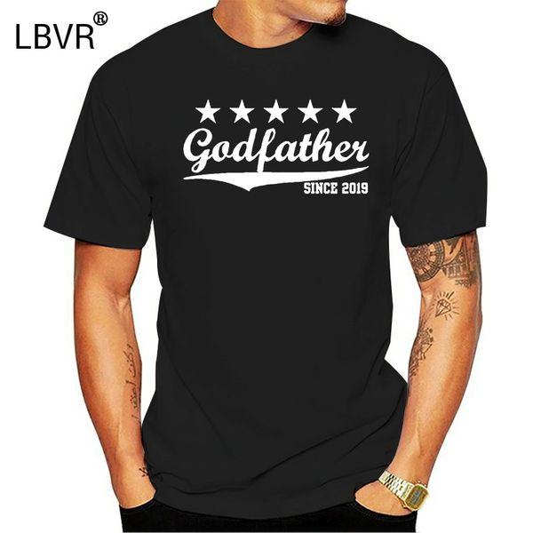 

godfather since t shirt men's t-shirt gifts for new godfather tee shirt