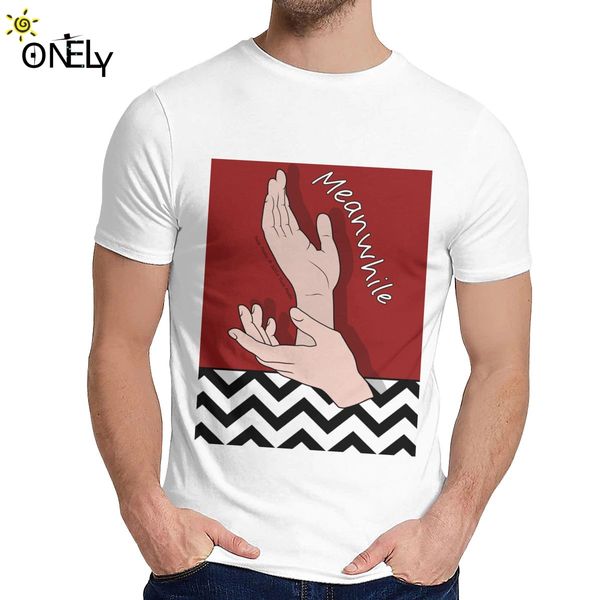 

vintage twin peaks t shirt meanwhile homme for male slim great tee shirt classic round neck