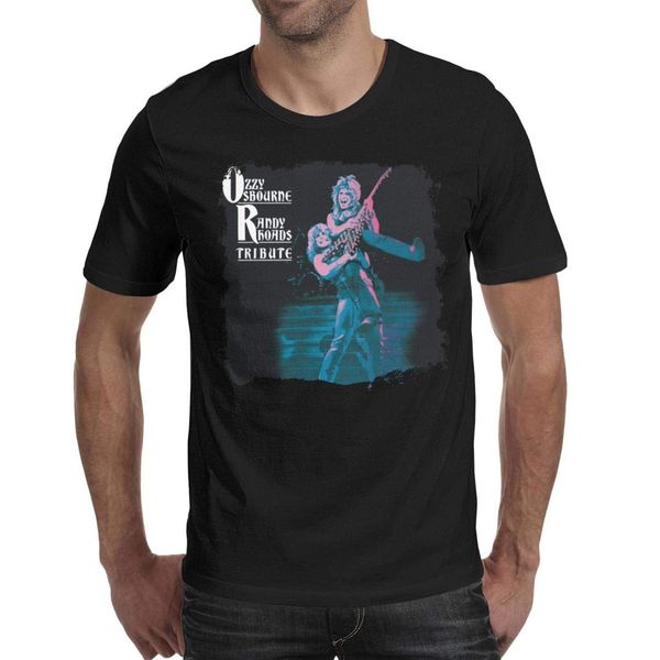 

brilliancegem человека ozzy osbourne-и-randy-rhoads--cotton смешать с коротким рукавом футболки 2020