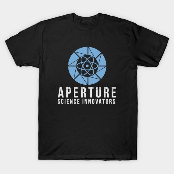 

printed men t shirt cotton tshirt o-neck short-sleeve new style aperture science portal women t-shirt