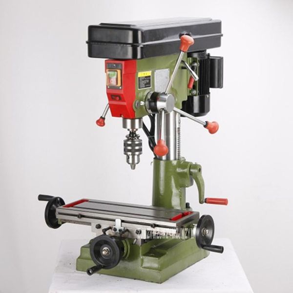 

zx7016 drilling and milling machine multifunctional home woodworking diy bench drill / table milling machine 220v/380v 550w mt2