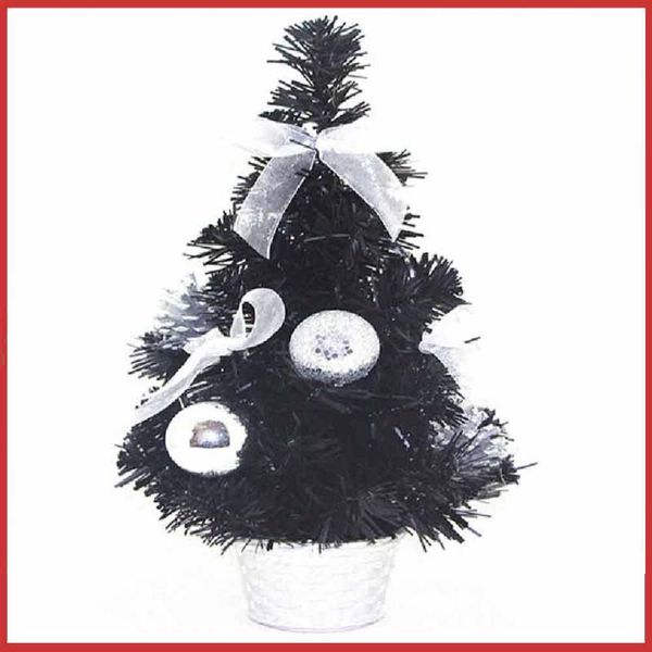 

christmas decorations artificial tree plastic base holder for home party decortaion 30cm 45cm miniature