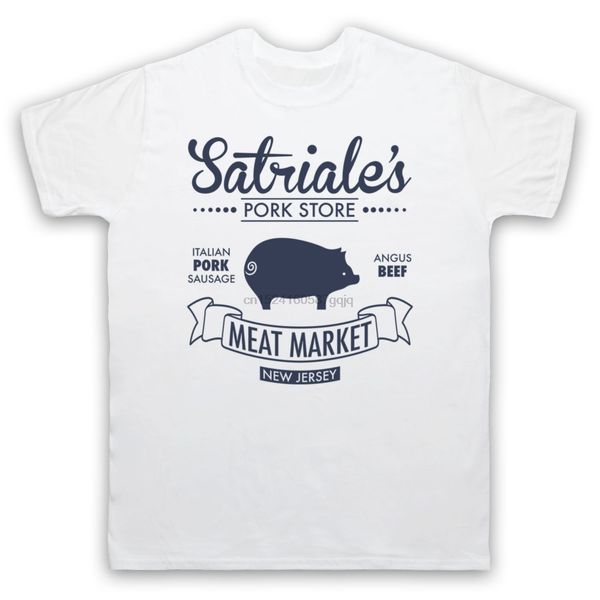 

inspired by sopranos satriale's pork store unofficial men's fashion t-shirt