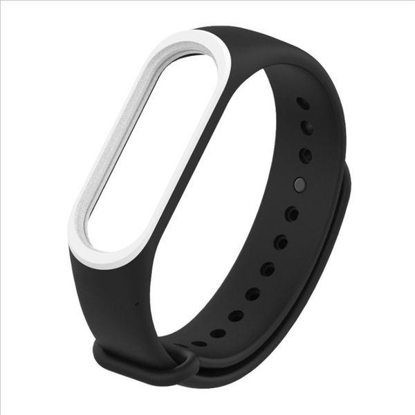 

soft silicone sport watch band replacement bracelet strap for xiaomi mi band 3 wristband bracelet wrist strap smartwatch