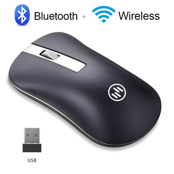 

mice wireless bluetooth computer mouse gamer silent mouse rechargeable ergonomic mice wireless type c usb adapter for pc laptop