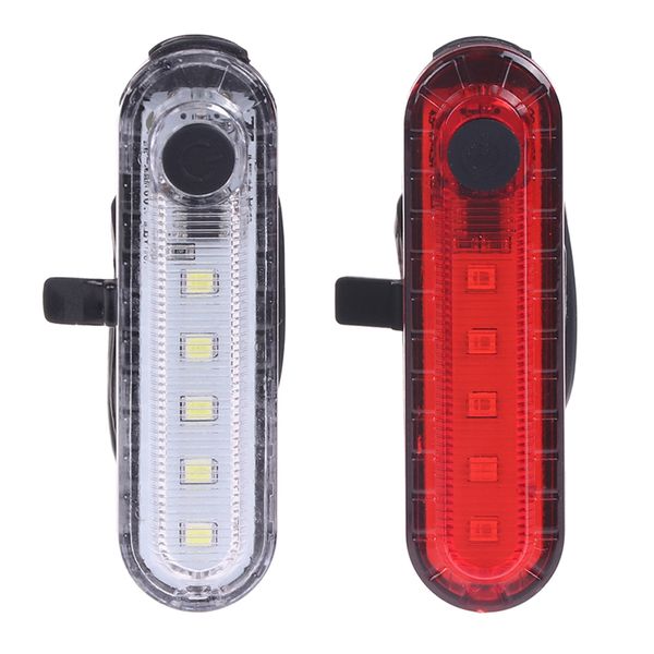 

usb charging tail light highlight waterproof bicycle taillight accessory warning light headlight bike accessories
