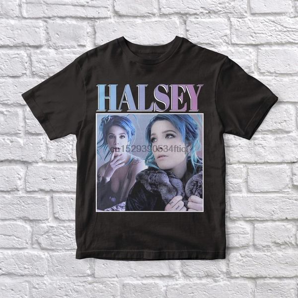 

хэлси 90 vintage unisex black tshirt