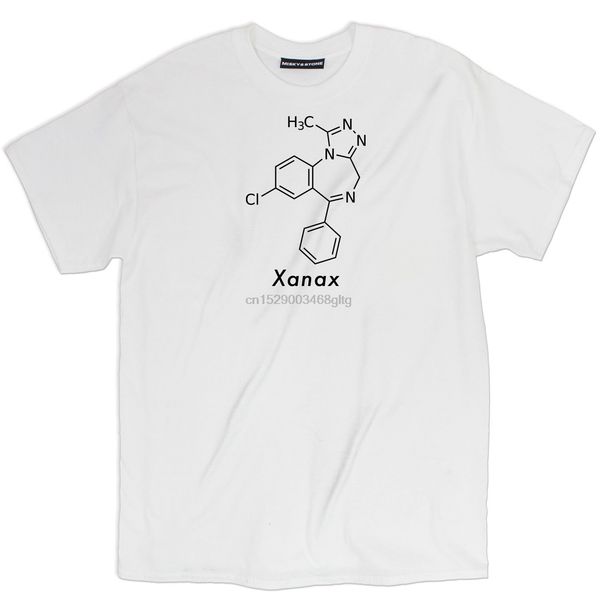 

2020 fashion mens t-shirt summer o neck cotton chemical compound formula laboratory loose fit teecustom printed shirts