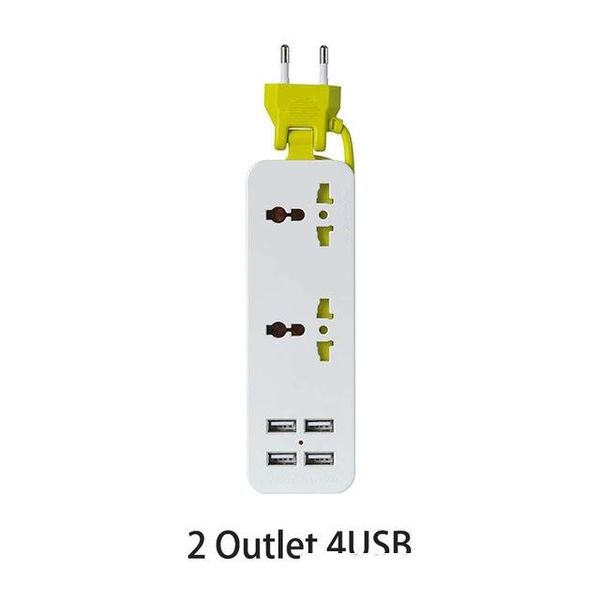 

consumer electronics eu plug power strip 4 usb port charger socket, 1200w multiple portable travel plug adapter for smartphones tablets