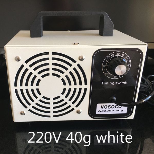 

ozone generator 40g/h remove peculiar smell ozonizer air cleaner removal formaldehyde ozone machine with timer generator 220v