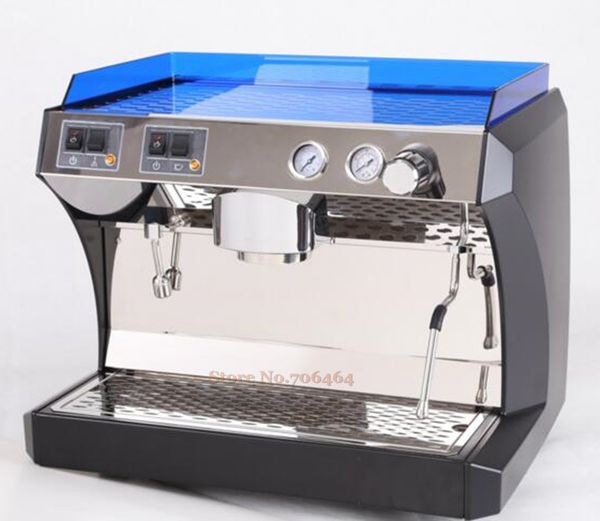 

New Single &2 Group Semi-automatic Commercial daul Thermo-block espresso coffee machine 15 bar cappuccino maker and so on