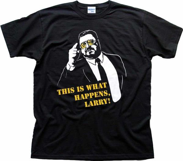 

2019 марка tshirt homme тройники печати t-shirt men harajuku walter собчак это то, что происходит ларри черная футболка