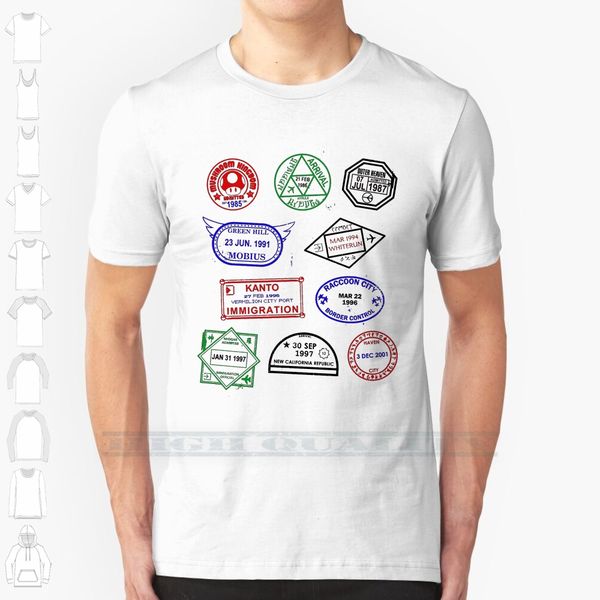 

gaming passport custom design print for men women cotton new cool tee t shirt big size 6xl inspired by gaming passport