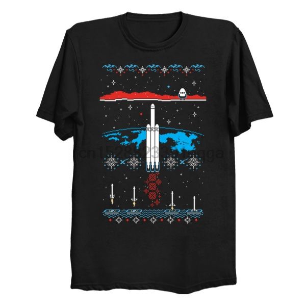 

men short sleeve tshirt spacex-mas women t-shirt