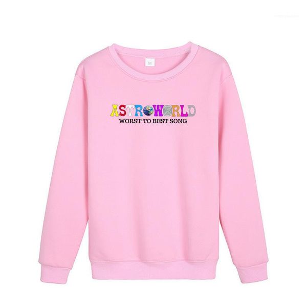 

teenager street hiphop spring autumn loose tshirt mens designer long sleeve tshirt astroworld print casual clothes, White;black