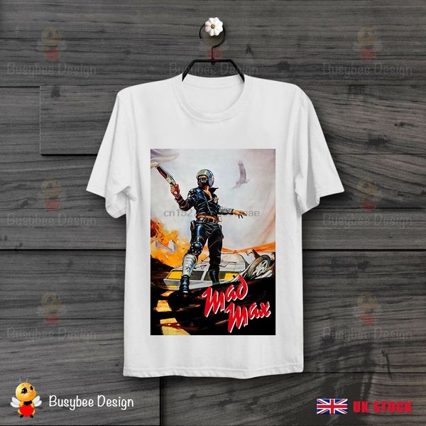 

mad max film poster 70s action retro cool t shirt b229