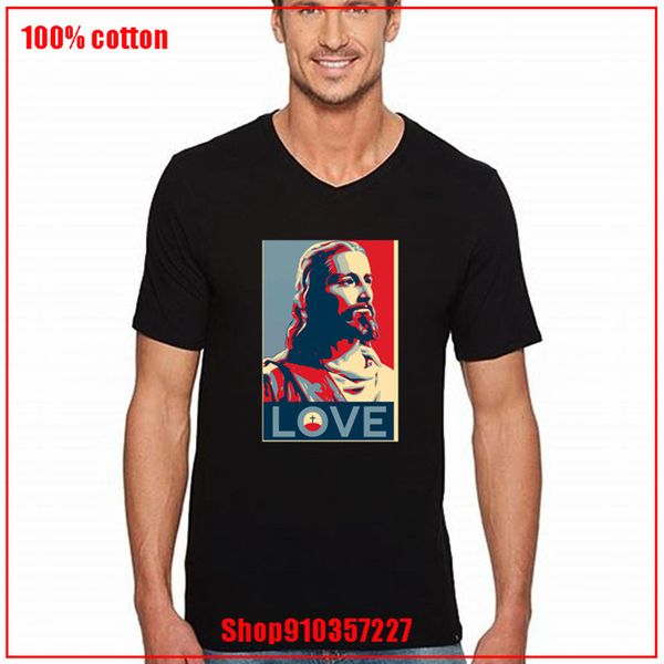 

awesome t shirts for guys o-neck short sleeve regular unique mens o neck menjesus christ love v-neck tee shirt