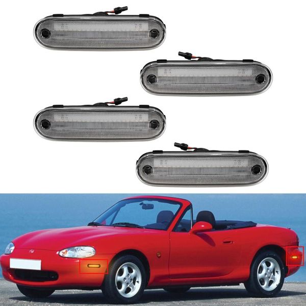 

front&rear led side marker light signal lamp for 90-97 99-05 miata mx-5