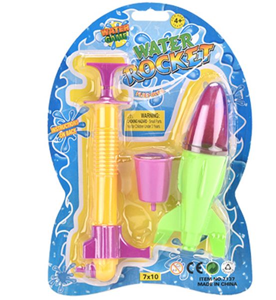 

rocket launcher outdoor beach toy jump jet launcher water powered rocket children intelligent stem physics experiments gift