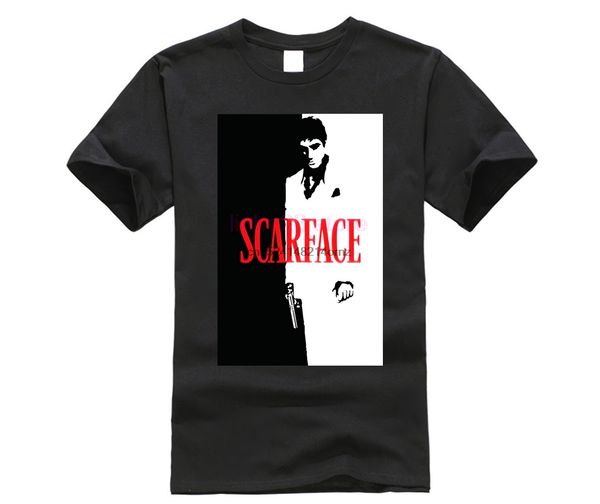

2019 summer cotton short sleeve t shirt new brand men t-shirt scarface shirt