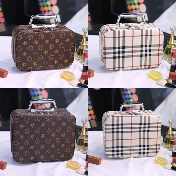 

large capacity home travel case pu leather shaping storage waterproof wash storage bagcosmetic bag cosmetic bagbag box egmb2