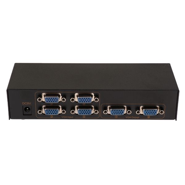 

vga splitter box swicther 4 в 2 out 1920 * 1440 разрешение для компьютера