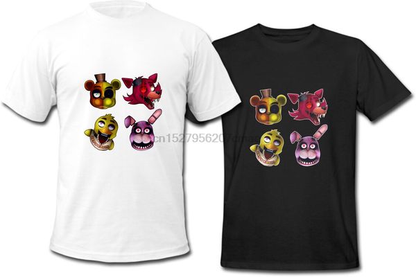 

five nights at freddy freddy bonnie foxy chica t-shirt usa size