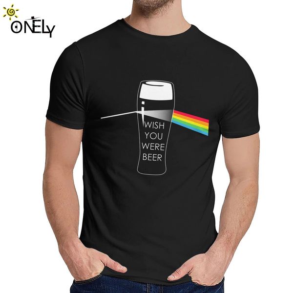 

натуральный хлопок wish you were ретро стиль молодой стиль классический o-образным вырезом homme майка пивной майка мужская