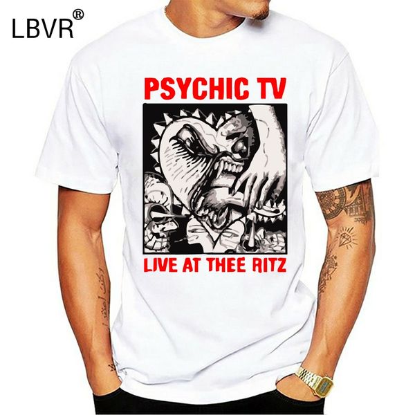 

psychic tv live at thee post punk retro vintage hipster мужская футболка 1857