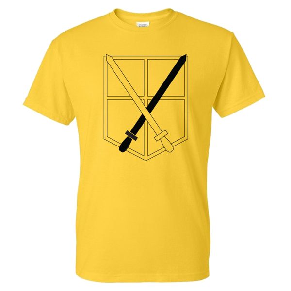 

fashion anime summer training corps t shirt logo pattern print mens clothing streetwear sport tshirt casual cotton t shirt
