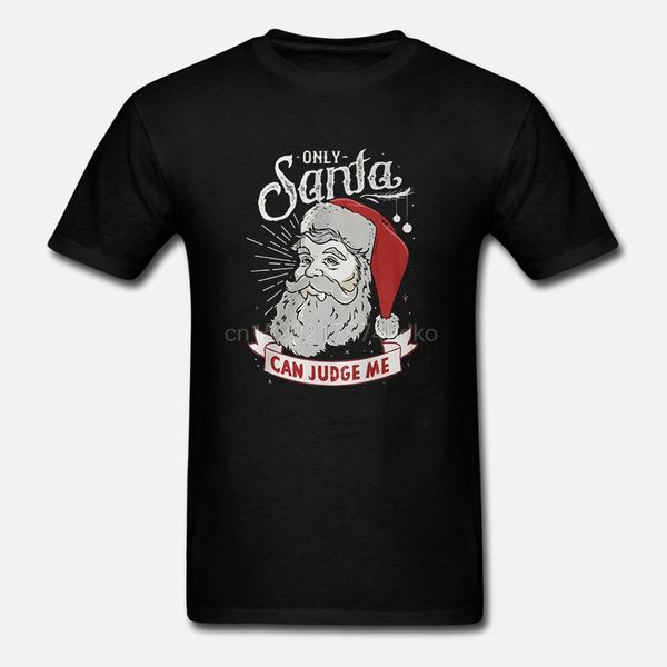 

santa can judge me womens funny xmas t-shirt secret santa gift naughty girl