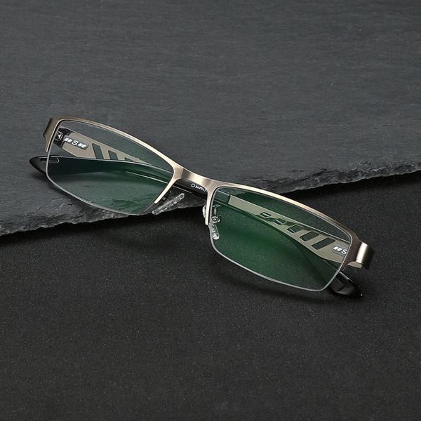 

fashion sunglasses frames -1 -1.5 -2 -2.5 -3 -3.5 -4 -4.5 myopia glasses men retro metal frame square students for women 2021, Black