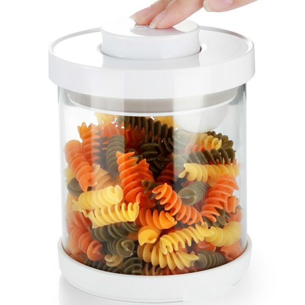 

button type heat resistant mason jars seal cans with lid glass bottle refrigerator food preservation organizer kitchen container t200506