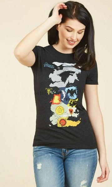 

game of thrones map of westeros girls women t-shirt official nwt xs-4x