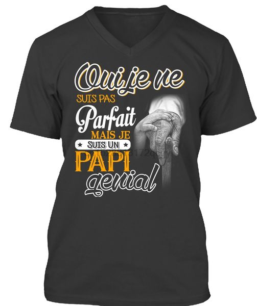 

мужчины тенниска je suis оон papi qeuial женщины t-shirt