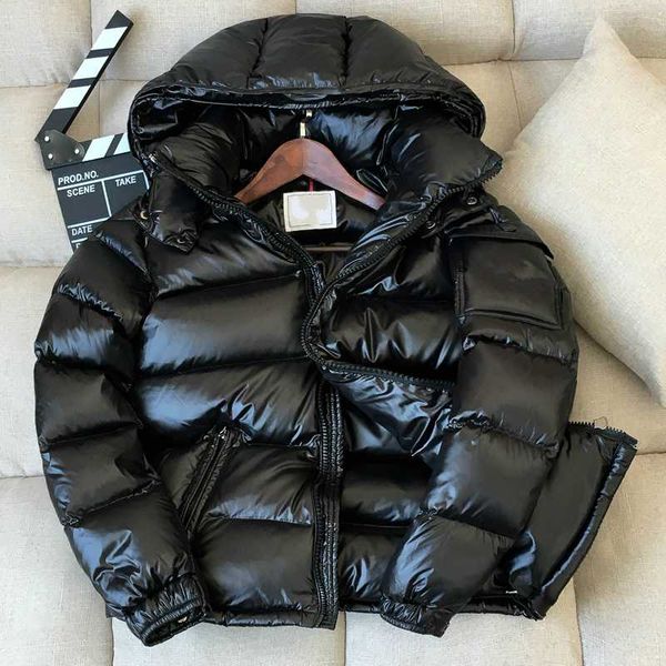 

winter down jacket men thick warm ultralight 90% white duck down coat male hooded mens clothing casual outwear lwl1153, Black