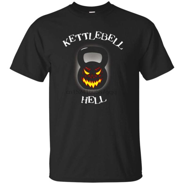 

kettlebell hell gymmer and fitness funny t shirt