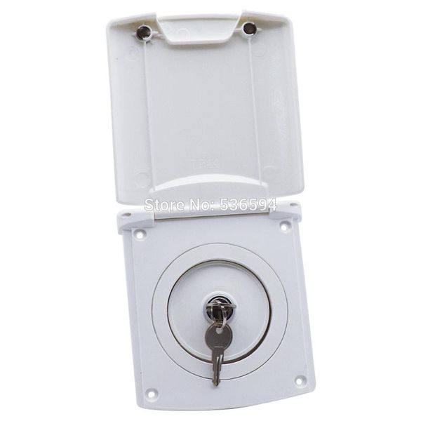 

campervan water system parts water filler with the lid fresh locking cap with 2 keys leak proof inlet filler